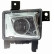Projecteur antibrouillard 19-0110-05-2 TYC