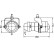 Projecteur antibrouillard 1NL 008 090-031 Hella