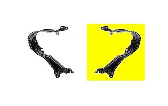 Fixation de phare 3032661 Van Wezel