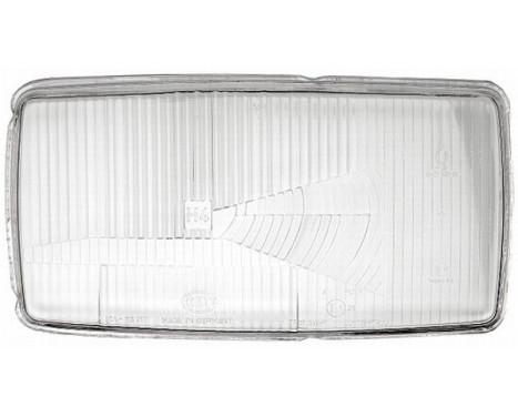 Verre de phare gauche 9ES 118 403-001 Hella