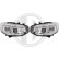 Ensemble de projecteurs HD Tuning 1245385 Diederichs