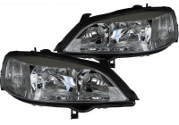 Jeu de phares adapté à Opel Astra G Chrome 20-5488-08-2 + 20-5487-08-2 TYC