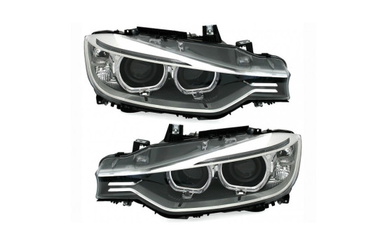 Jeu de phares halogène/LED DRL pour BMW F30/F31 1217486 Diederichs, Image 3