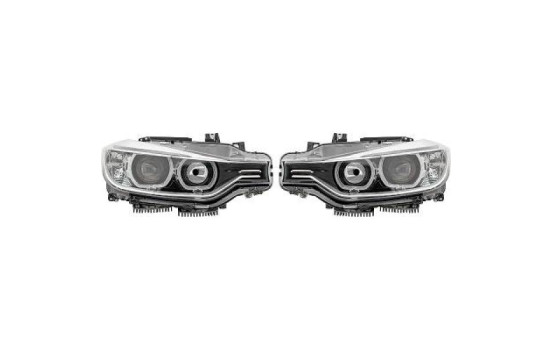 Jeu de phares halogène/LED DRL pour BMW F30/F31 1217486 Diederichs