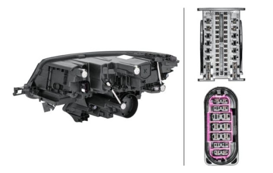 Jeu de phares SET_1ZX 012 669-411 Hella, Image 5