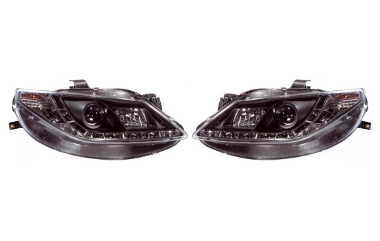 Kit de phares avant compatible avec Seat Ibiza 6J 3/5 portes 2008-2012