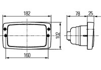 Phare 1LB 006 213-057 Hella