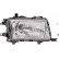 Phare droit 1AE 006 659-121 Hella