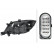 Phare droit 1EH 246 047-061 Hella, Vignette 3