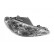 Phare droit avec clignotant 2 X H7 Verre clair VALEO 087276