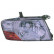 Phare droit avec clignotant +ELECTRICReg. CHROME 3244962 Van Wezel
