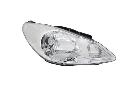 Phare droit avec clignotant H4 et actionneur 8208962 Van Wezel
