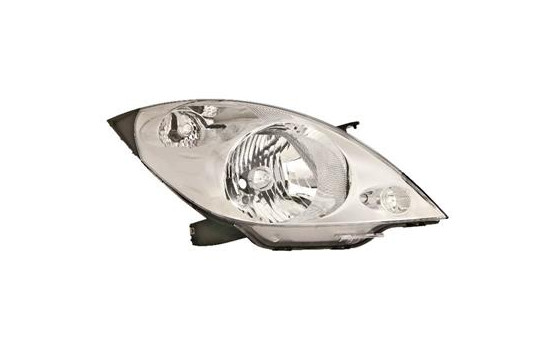 Phare droit avec feu clignotant H4 + Moteur Electrique 0808962 Van Wezel