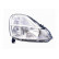 Phare droit H7+H1 4367962 Van Wezel
