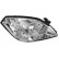 Phare droit H7+H7 3352962 Van Wezel