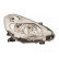Phare droit H7+H7 Chrome 4333962 Van Wezel, Vignette 2