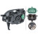 Phare droit LHD 1LD 011 561-041 Hella, Vignette 2