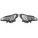 Phare ensemble SET_1LF 011 830-111 Hella