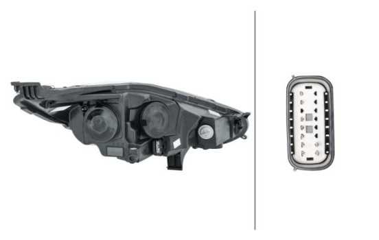 Phare Ford Fiesta VI 01/13- li H7 1EL 354 803-051 Hella, Image 2