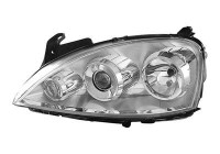 Phare gauche avec clignotant de '04 2XH7 Ellipt. +Motoµ 3779987 Van Wezel