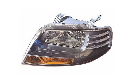 Phare gauche avec clignotant Fumé 8115963 Van Wezel