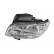 Phare gauche avec clignotant H7 + H1 4914963 Van Wezel