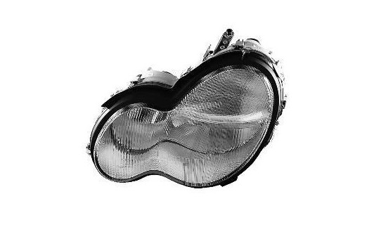 Phare gauche avec clignotant H7+H7 Striped.Glass 3032961 Van Wezel