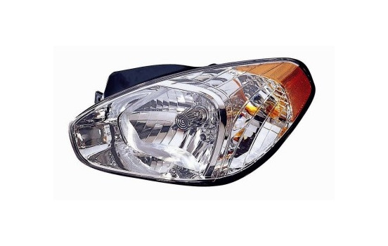 Phare gauche avec feu clignotant H4 + électrique 8226961 Van Wezel