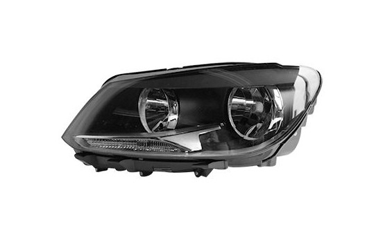 Phare gauche H7+H15 +Moteur Electrique 5735961 Van Wezel, Image 2