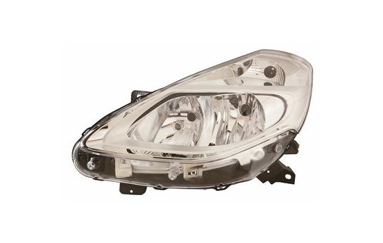 Phare gauche H7+H7 Chrome 4333961 Van Wezel