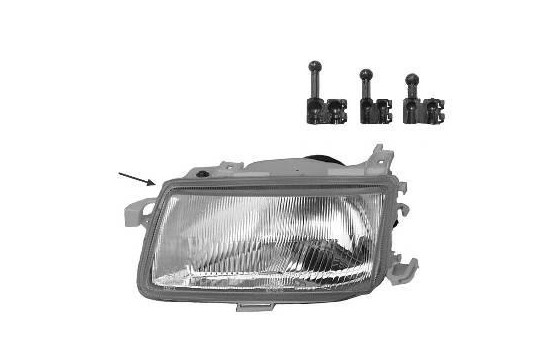 Phare gauche jusqu'en 9/'94 +/-Elinks REG. 3734941 Van Wezel