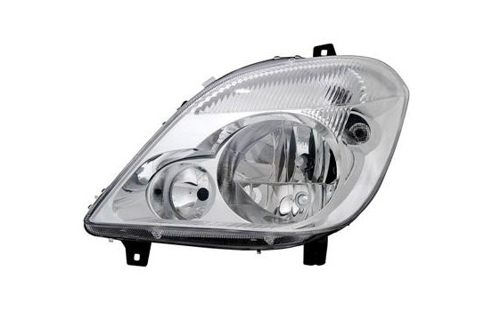 Phare gauche sans TROU ANTIBROUILLARD 2xH7 avec MOTEUR 3077961 Van Wezel
