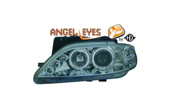 Phares adaptés pour Citroen Xsara 1997-2000 Chrome Angel Eyes 4070480 Diederichs, Image 2