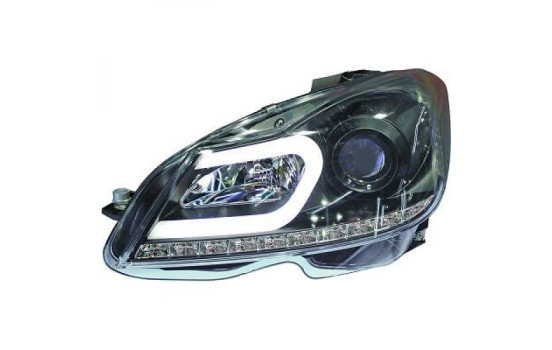 Phares adaptés pour Mercedes Classe C W204 11- Noir 1672885 Diederichs, Image 2