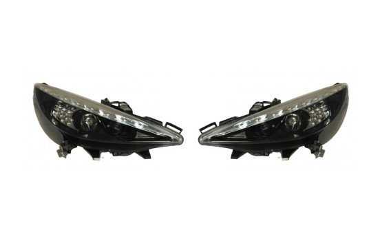Phares avant compatibles avec Peugeot 207 3/5 portes