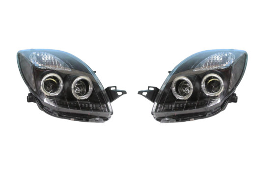 Phares avant compatibles avec Toyota Yaris II 2006-2011