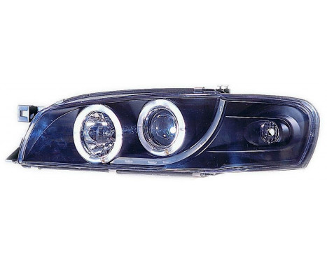 Set de phares pour Subaru Impreza 1997-2000 - Noir - Angel-Eyes inclus, Image 2