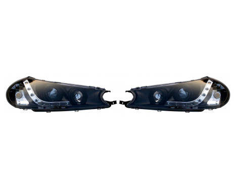 Set phares DRL-Look adapté pour Ford Mondeo 1996-2000 - Noir