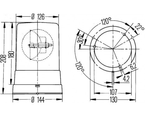 Gyrophare KL 710, Image 3