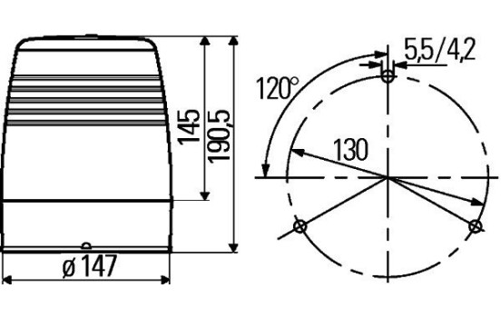 Gyrophare KL Junior Plus, Image 3
