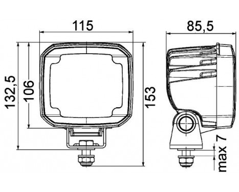 Projecteur de travail, Image 3