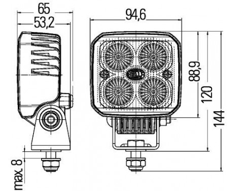 Projecteur de travail, Image 3