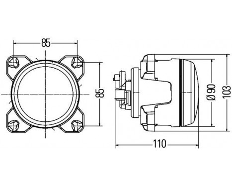 Projecteur de travail, Image 2