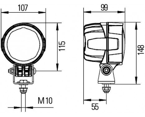 Projecteur de travail, Image 3