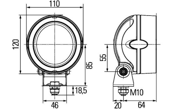 Projecteur de travail, Image 3