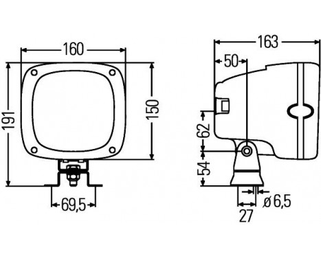 Projecteur de travail, Image 3