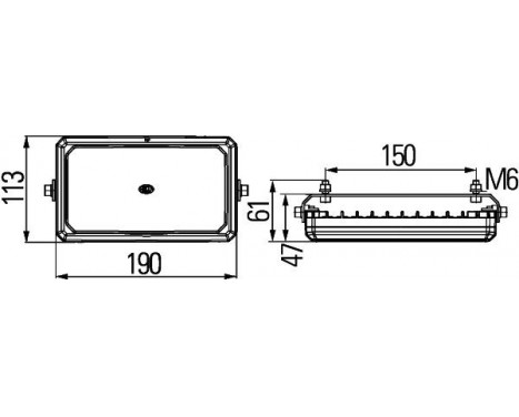 Projecteur de travail, Image 3