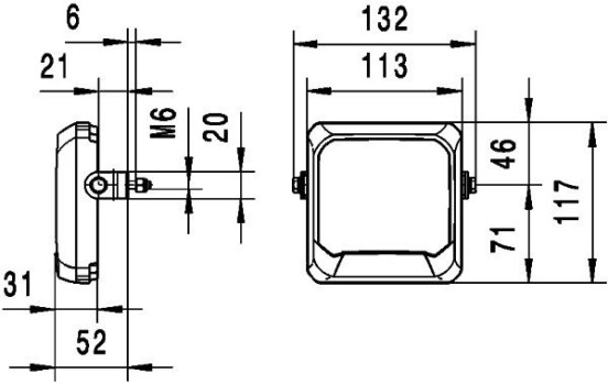 Projecteur de travail, Image 3