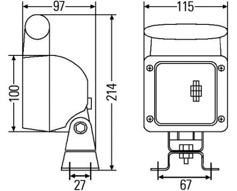 Projecteur de travail, Image 3