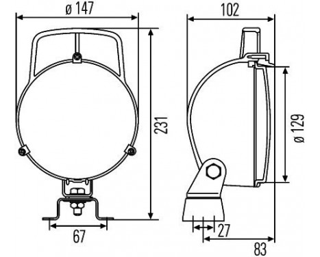 Projecteur de travail, Image 3